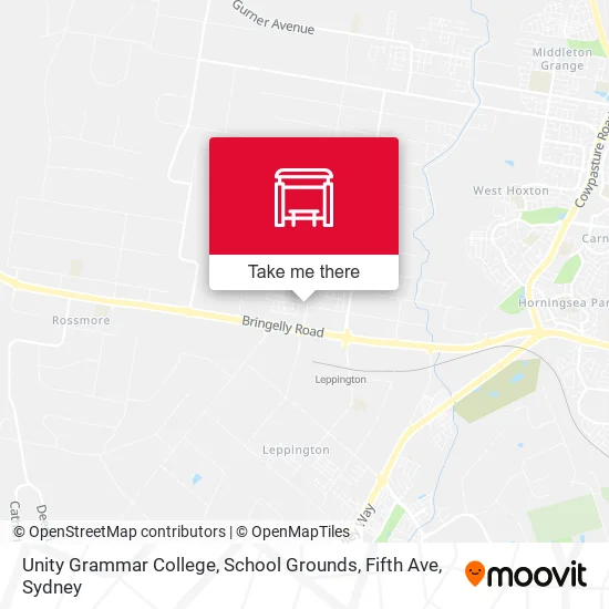 Unity Grammar College, School Grounds, Fifth Ave map