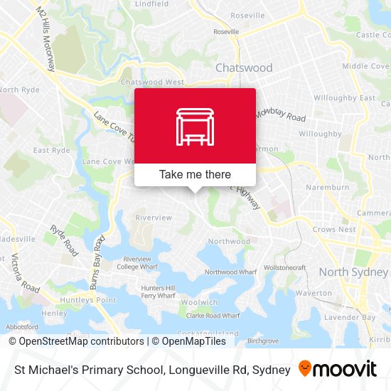 St Michael's Primary School, Longueville Rd map