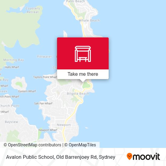Avalon Public School, Old Barrenjoey Rd map