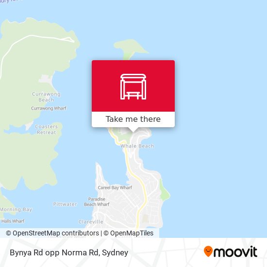 Bynya Rd opp Norma Rd map