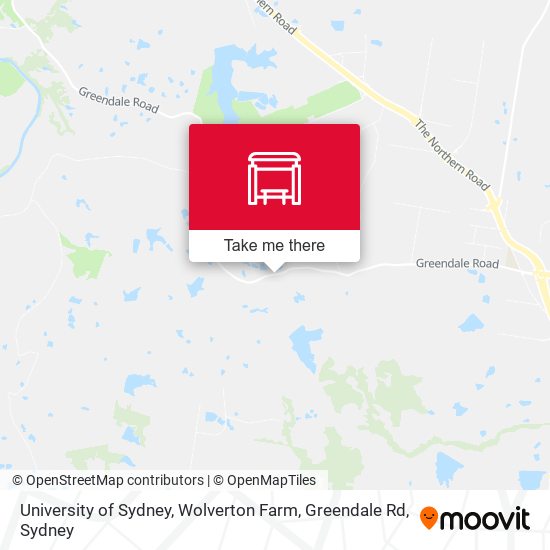 University of Sydney, Wolverton Farm, Greendale Rd map