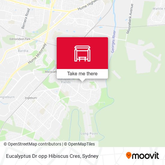 Eucalyptus Dr opp Hibiscus Cres map
