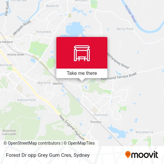 Forest Dr opp Grey Gum Cres map