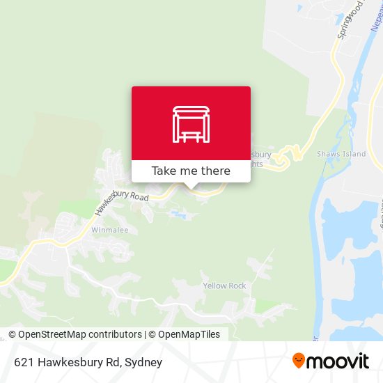 621 Hawkesbury Rd map
