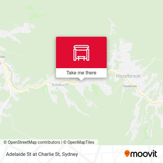 Adelaide St at Charlie St map