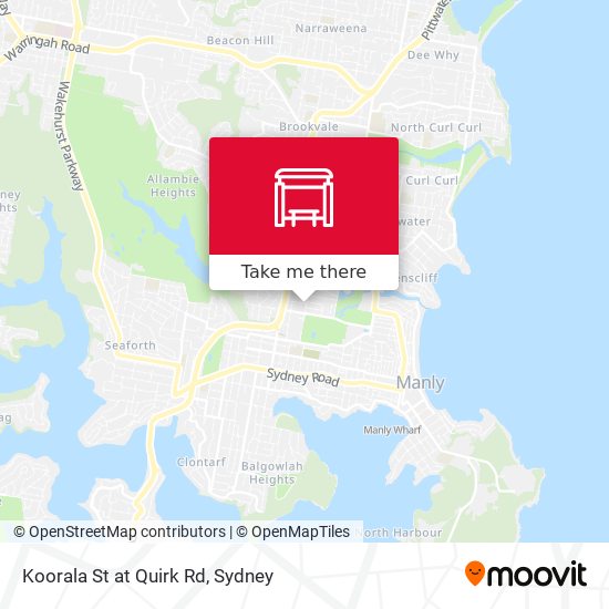 Koorala St at Quirk Rd map