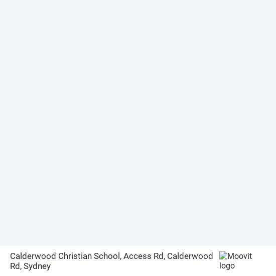 Calderwood Christian School, Access Rd, Calderwood Rd map