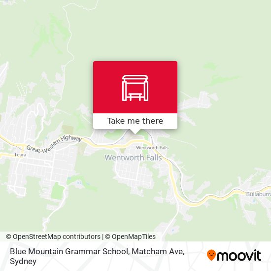 Blue Mountain Grammar School, Matcham Ave map