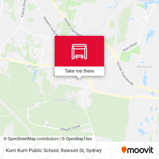 Kurri Kurri Public School, Rawson St map