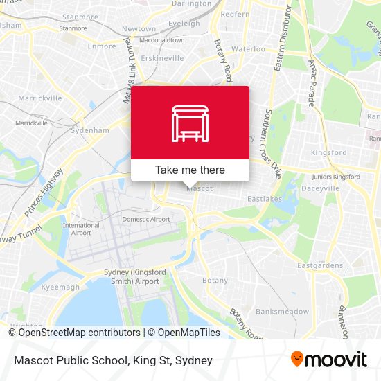 Mascot Public School, King St map
