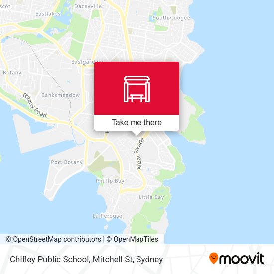 Chifley Public School, Mitchell St map