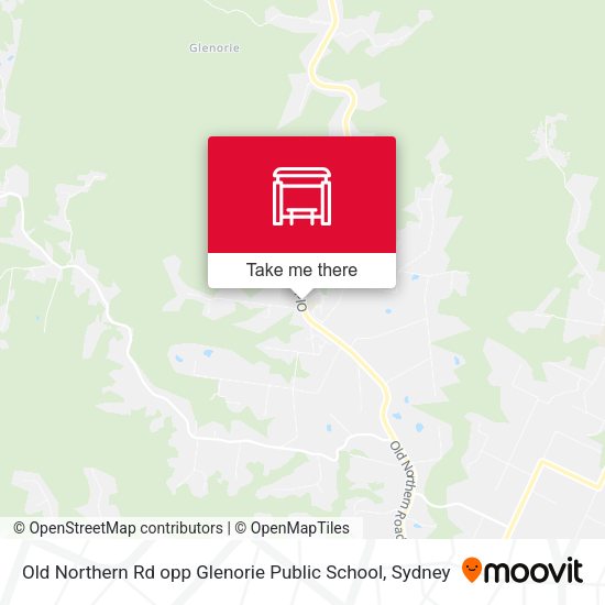 Old Northern Rd opp Glenorie Public School map
