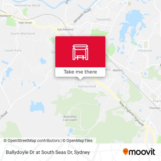 Ballydoyle Dr at South Seas Dr map