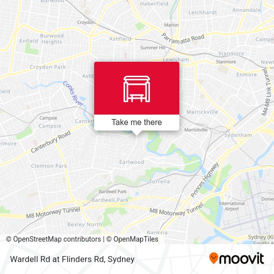 Wardell Rd at Flinders Rd map