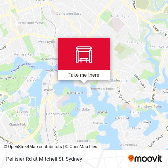Pellisier Rd at Mitchell St map