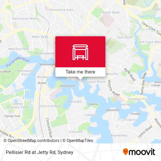 Pellisier Rd at Jetty Rd map