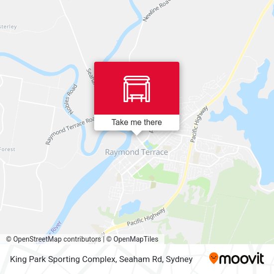King Park Sporting Complex, Seaham Rd map