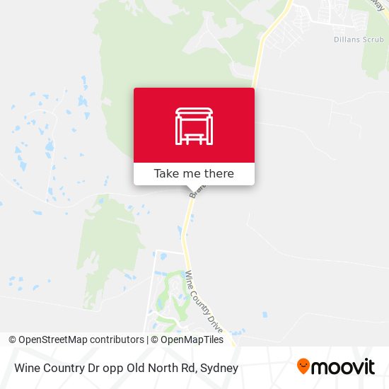 Wine Country Dr opp Old North Rd map