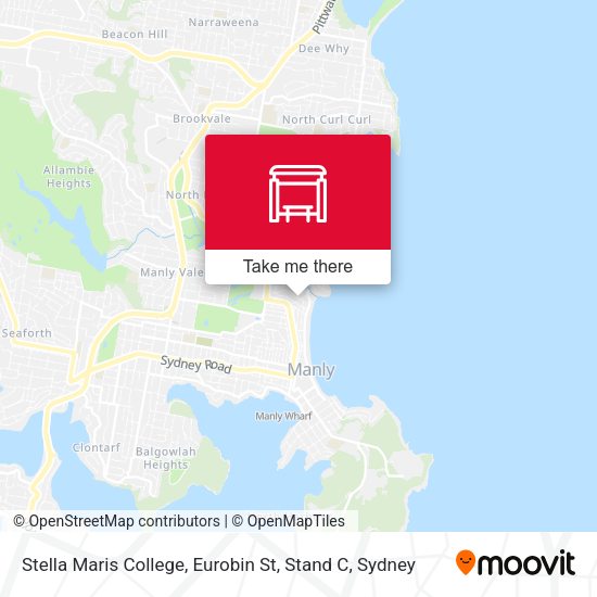 Stella Maris College, Eurobin St, Stand C map