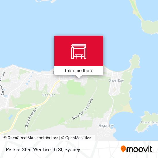 Parkes St at Wentworth St map