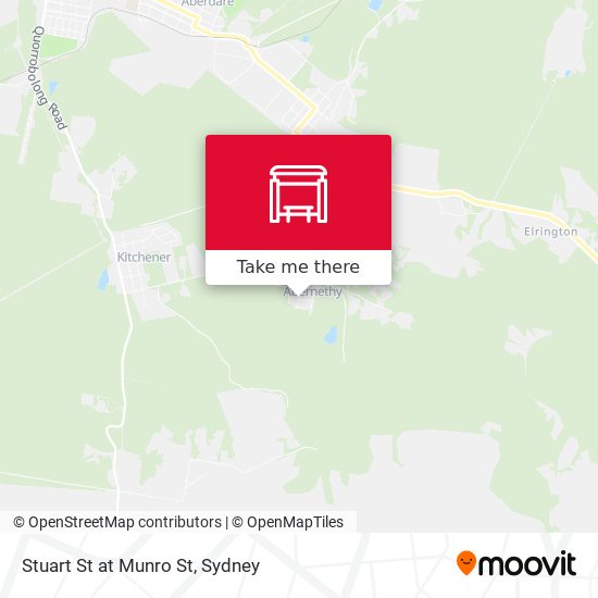Stuart St at Munro St map