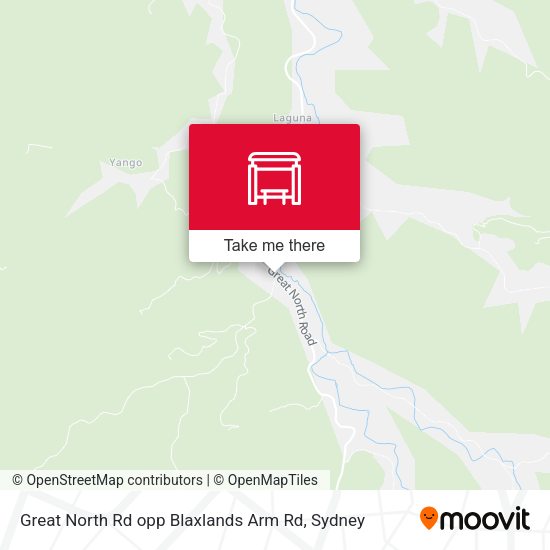 Great North Rd opp Blaxlands Arm Rd map