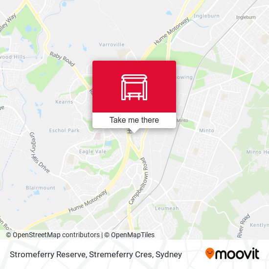 Stromeferry Reserve, Stremeferry Cres map