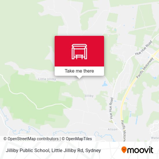 Jilliby Public School, Little Jilliby Rd map