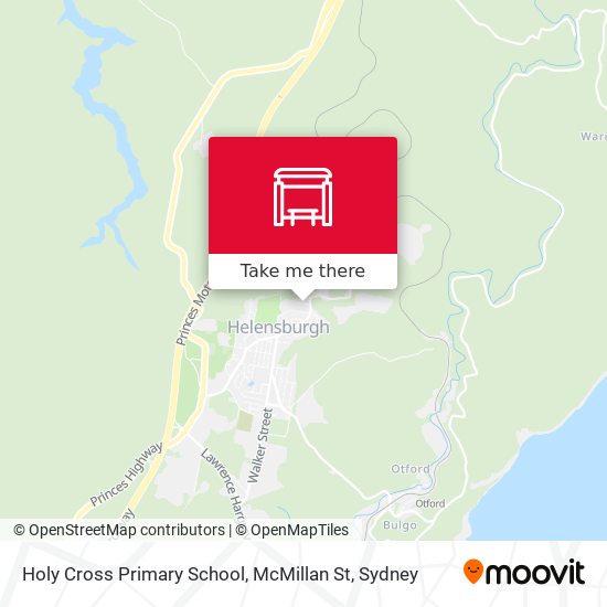 Holy Cross Primary School, McMillan St map