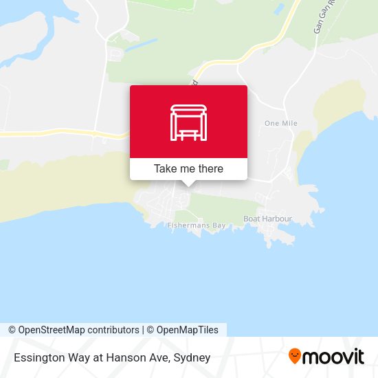 Essington Way at Hanson Ave map