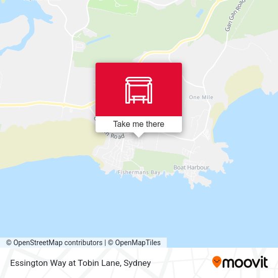 Essington Way at Tobin Lane map