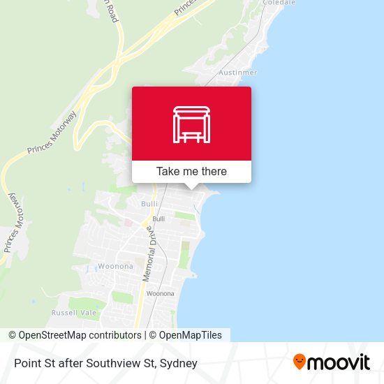 Point St after Southview St map