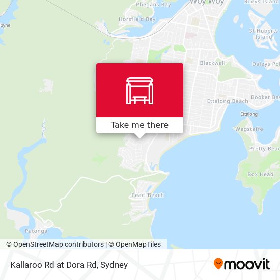 Kallaroo Rd at Dora Rd map