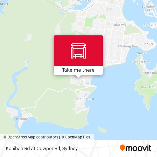 Mapa Kahibah Rd at Cowper Rd