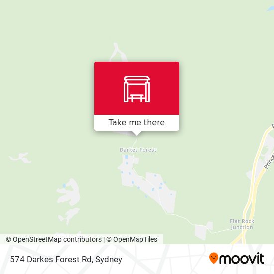574 Darkes Forest Rd map