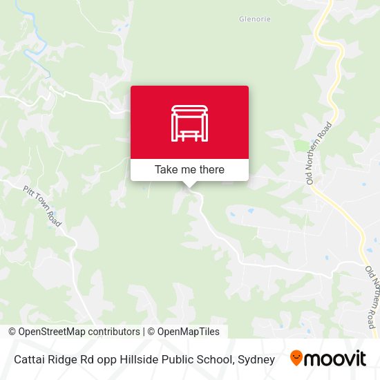 Cattai Ridge Rd opp Hillside Public School map