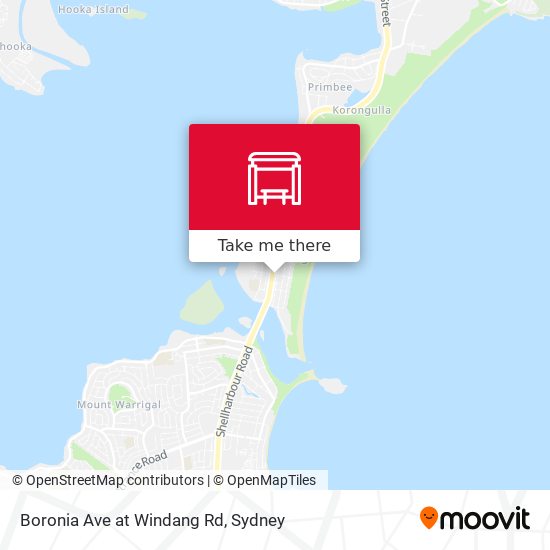 Boronia Ave at Windang Rd map