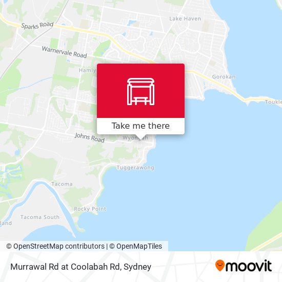 Murrawal Rd at Coolabah Rd map