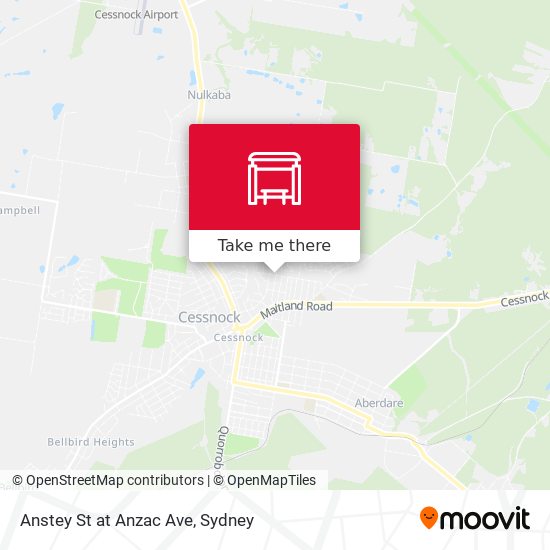 Anstey St at Anzac Ave map