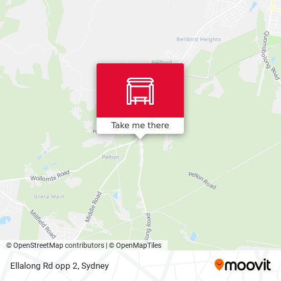 Ellalong Rd opp 2 map