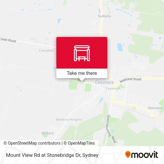 Mount View Rd at Stonebridge Dr map