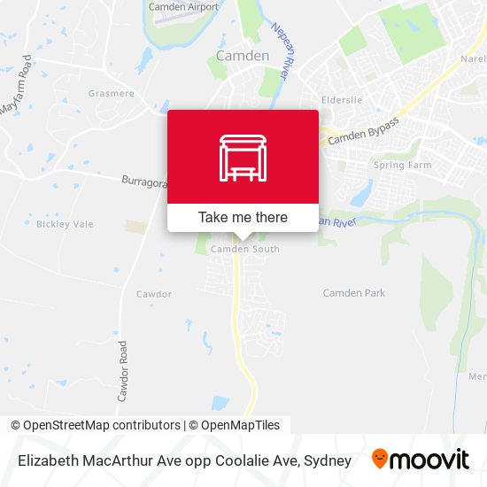 Elizabeth MacArthur Ave opp Coolalie Ave map