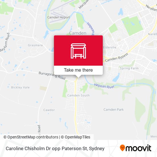 Caroline Chisholm Dr opp Paterson St map