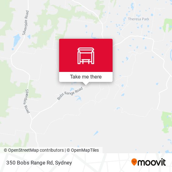 350 Bobs Range Rd map