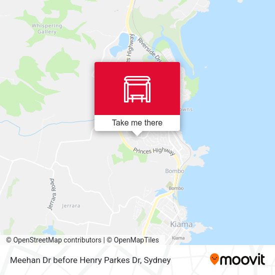 Meehan Dr before Henry Parkes Dr map