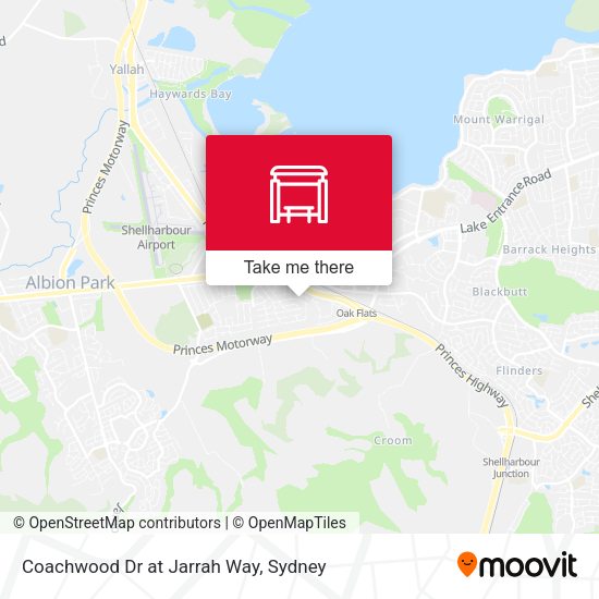 Coachwood Dr at Jarrah Way map