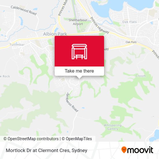 Mortlock Dr at Clermont Cres map