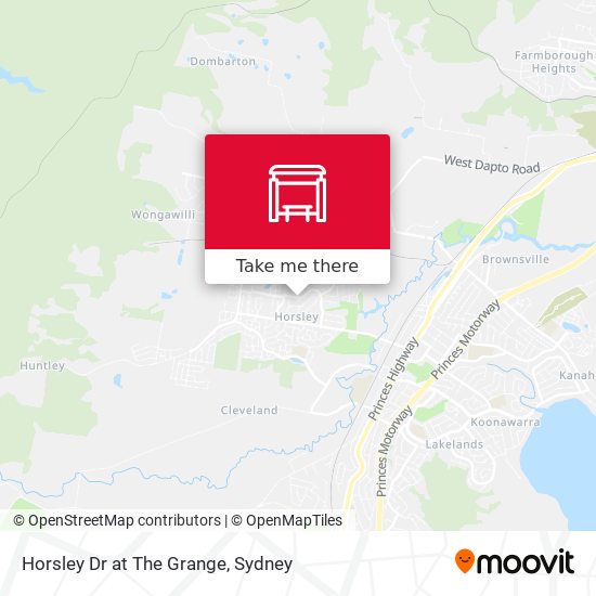 Horsley Dr at The Grange map