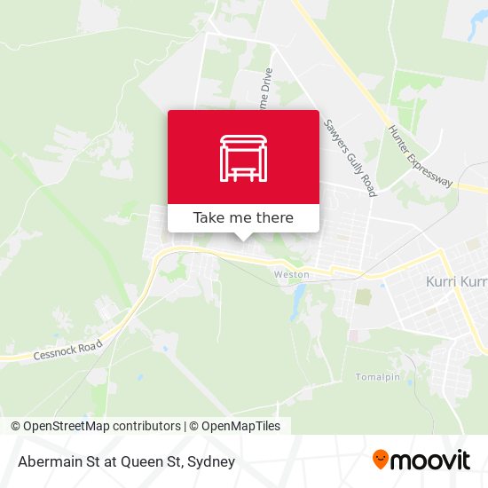 Abermain St at Queen St map