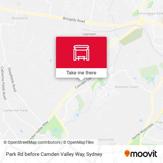 Park Rd before Camden Valley Way map